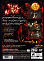 Sony PlayStation 2 Resident Evil Outbreak File 2 Back CoverThumbnail